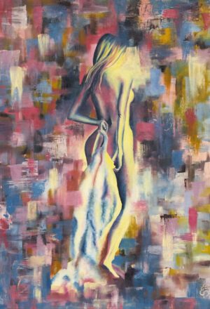 Desnuda de todo y de sí misma